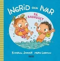 Ingrid och Ivar på badhuset